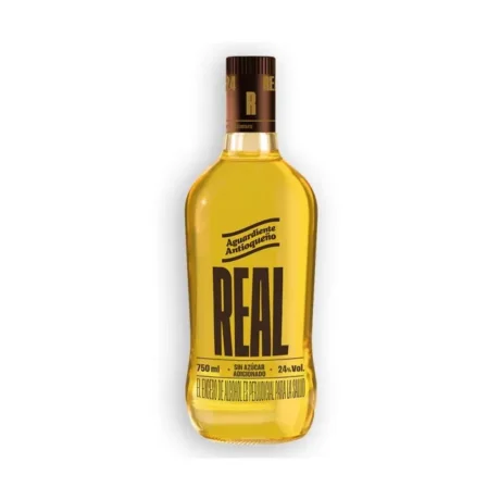 Aguardiente Antioqueño Real Amarillo 750ml