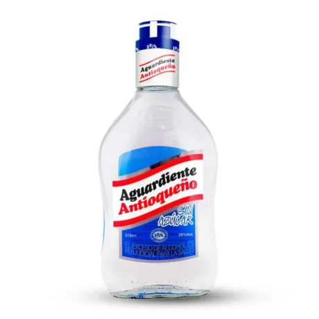 Aguardiente Antioqueño Azul Sin Azucar 375ml