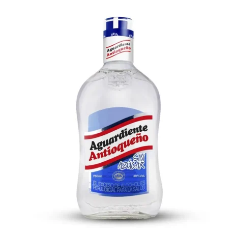 Aguardiente Antioqueño Azul Sin Azúcar 750ml