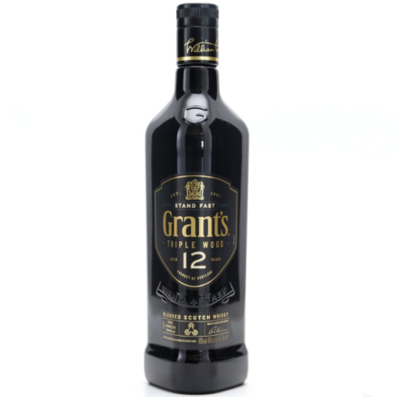 Grants triple Wood Whisky 12 Años