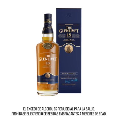 Whisky The Glenlivet 18 Años 700ml
