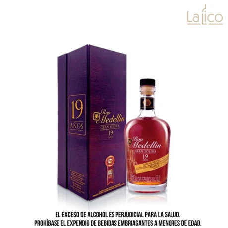 Ron Medellin Gran Solera 19 años 750ml