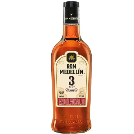 Ron Medellin Añejo Litro 1000ml
