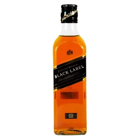 Johnnie Walker Black Label Whisky 12 Años 375 Ml