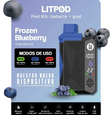 Litpod Frozen Blueberry