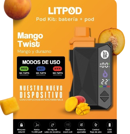 Litpod Frozen Mango Twist