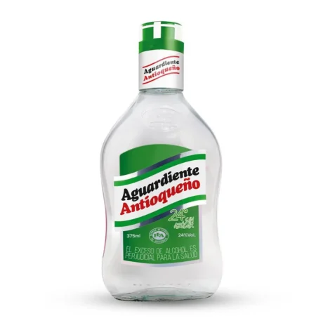 Aguardiente Antioqueño Verde Botella 375ml